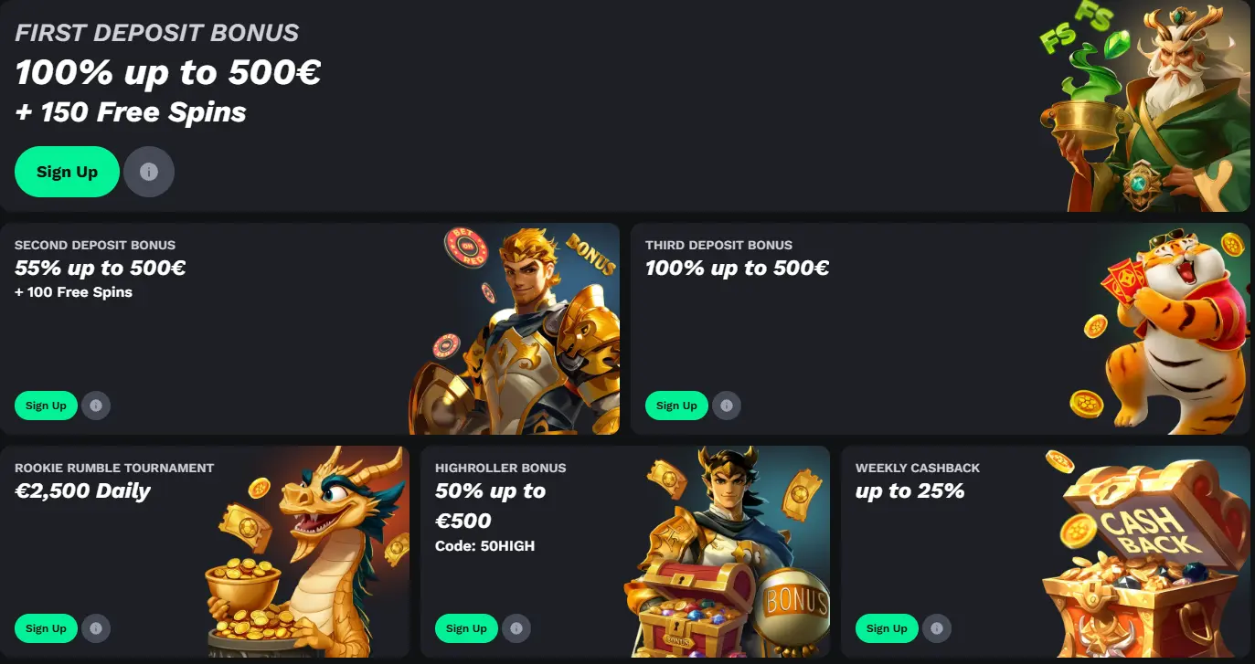 BetOnRed Casino — bonus powitalny 100% do 2 500 PLN + 150 FS
